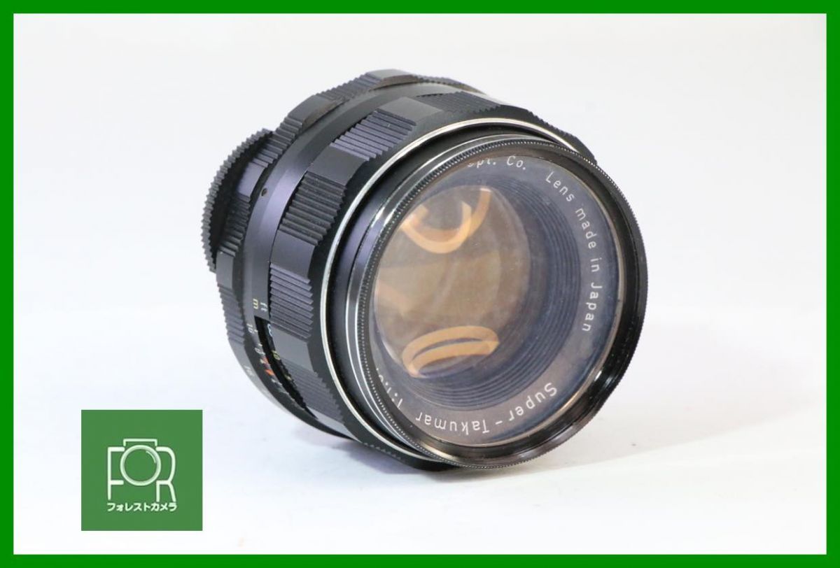 ペンタックス SP+SUPER TAKUMAR 55㎜ f1.8 美光学 M1 オールドレンズを