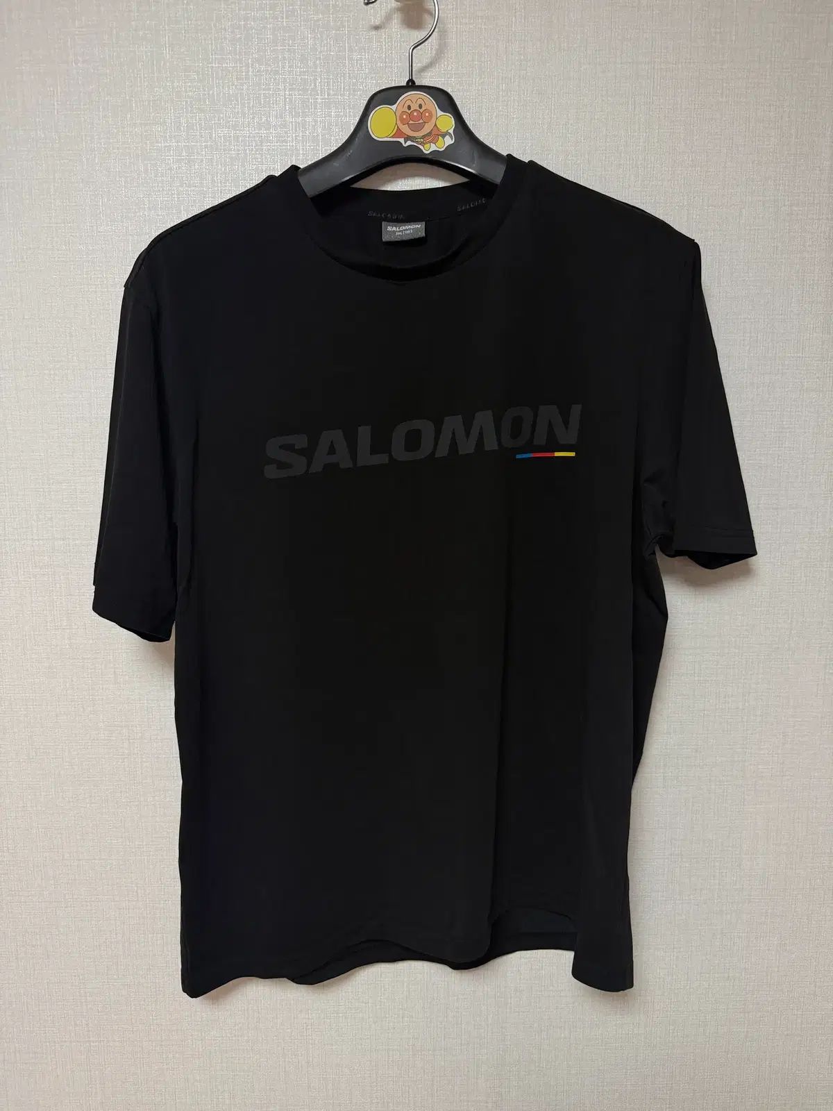 SALOMON サロモン ロゴ Tシャツ 出品 ブラック XXL 110