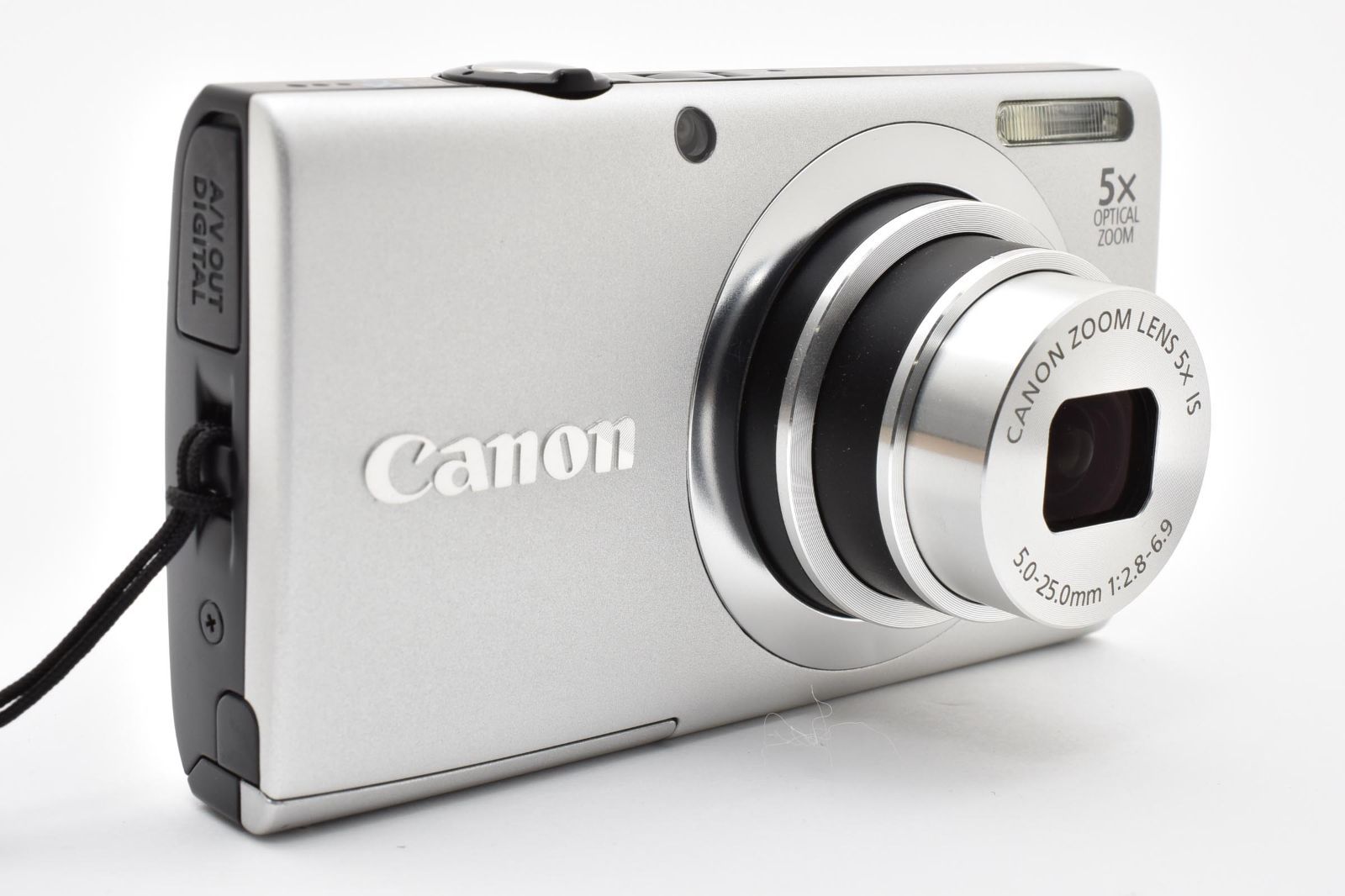 □ ほぼ新品 □ キヤノン Canon PowerShot A2400 IS シルバー PC1731
