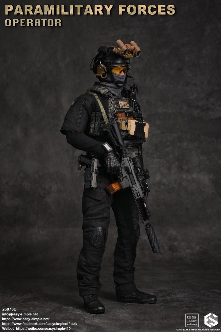 Easy&Simple 1/6 準軍事部隊 オペレーター B版 26073B Easy&Simple 1/6 準軍事部隊 オペレーター Bバージョン 未開封新品