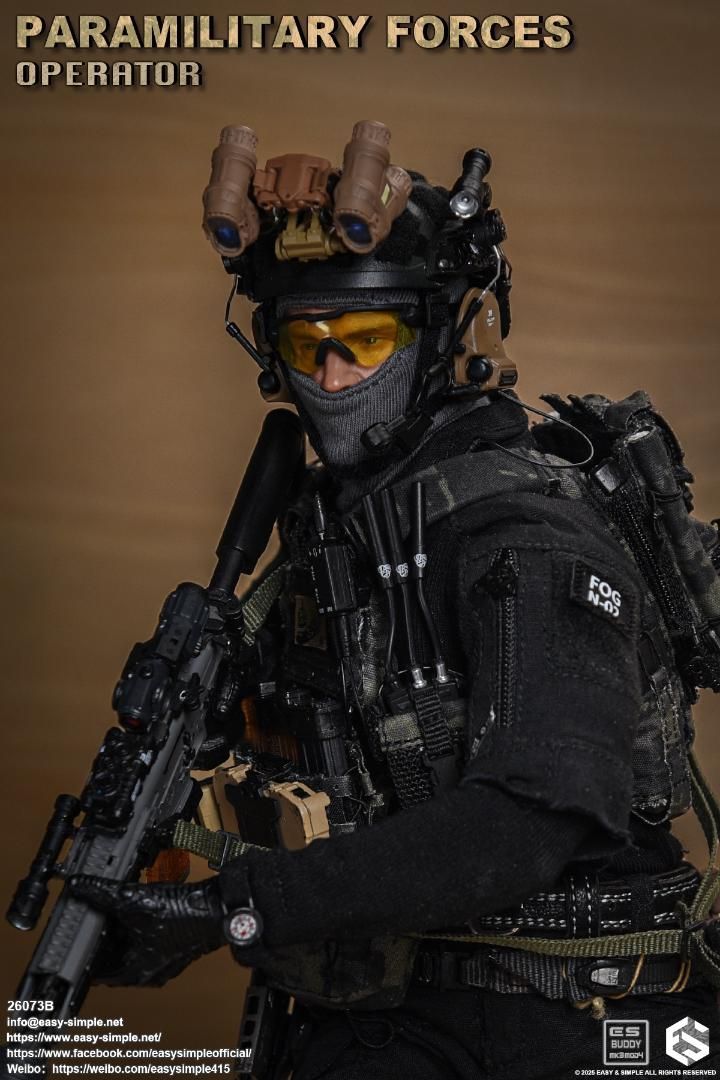 Easy&Simple 1/6 準軍事部隊 オペレーター Bバージョン 未開封新品 26073B Paramilirary Forces Operator