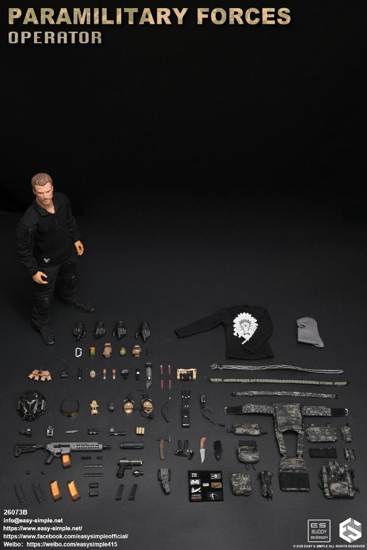 Easy&Simple 1/6 準軍事部隊 オペレーター Bバージョン 未開封新品