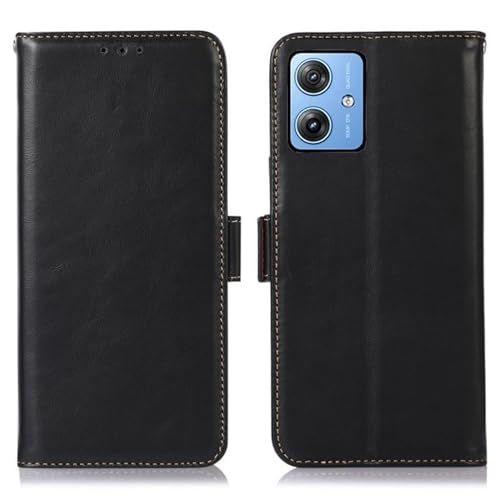 【新品】FOR MOTO g64 5G ケース 手帳型 本革 FOR モトg64 5g 牛革 カバー 財布型 高級本皮 クレイジーホースレザー シンプル手帳ケース 耐摩擦 サイドマグネット式 カード収納 大容量 3枚 横置きスタンド機能 耐衝 df7dda70