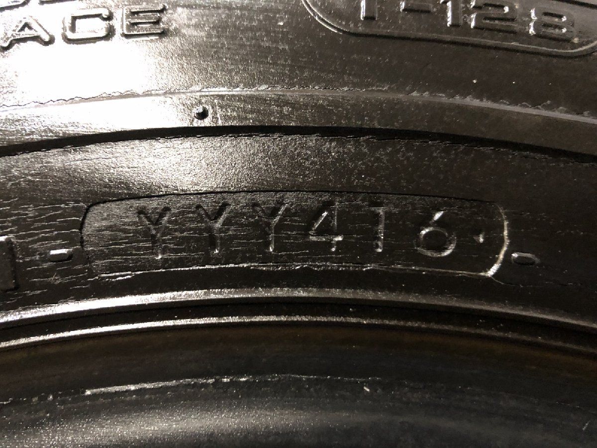 YK ADVAN MT-14 195/65R15 15インチ スパイクタイヤ 2本 バリ溝 カップ 