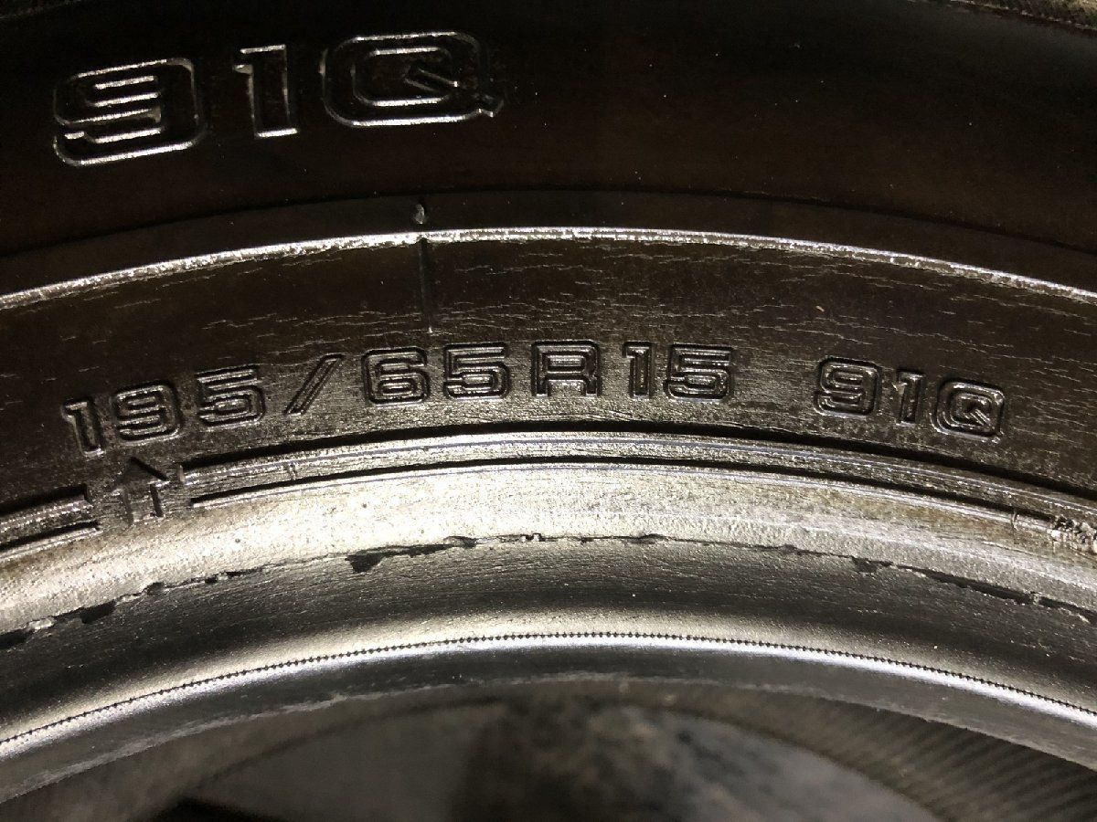 YK ADVAN MT-14 195/65R15 15インチ スパイクタイヤ 2本 バリ溝 カップ 