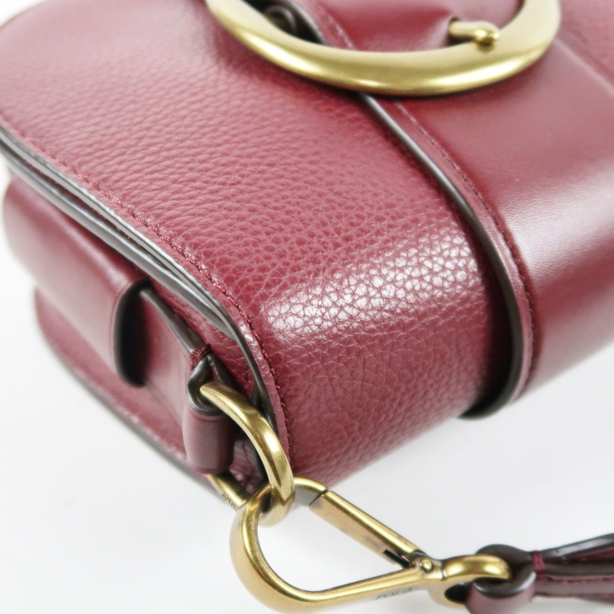 超美品】RALPH LAUREN ラルフローレン ペブルドレザー レノックス 