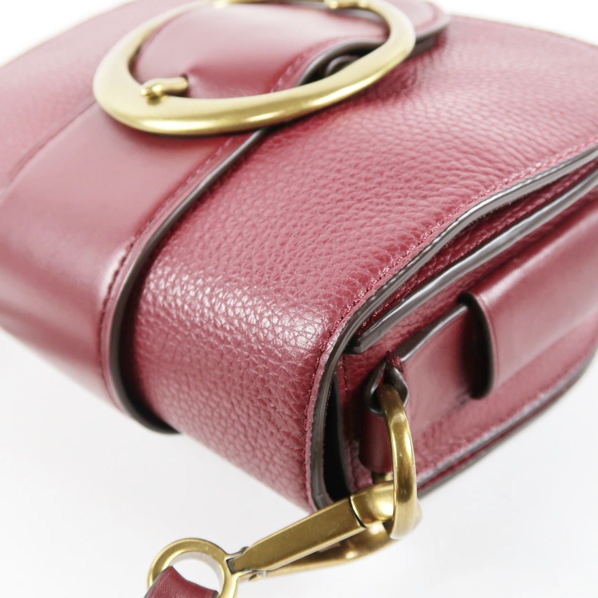 超美品】RALPH LAUREN ラルフローレン ペブルドレザー レノックス 