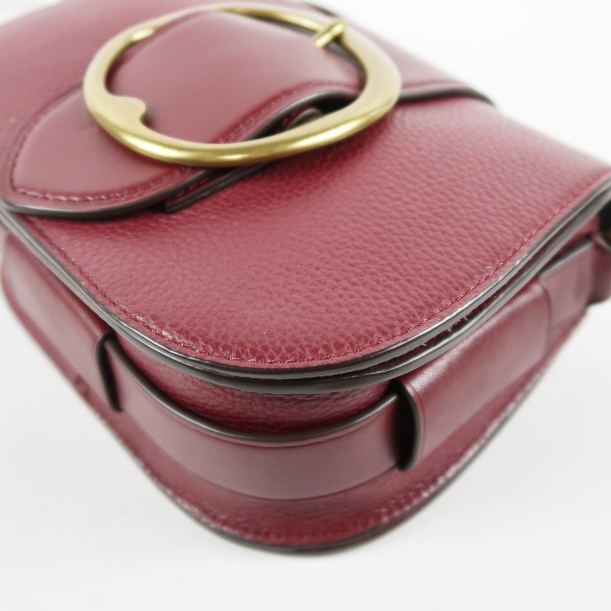 超美品】RALPH LAUREN ラルフローレン ペブルドレザー レノックス 