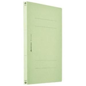 フラットファイル/紙バインダー 〔A4/2穴 360冊入り〕 タテ型 グリーン(緑) D017J-36GR