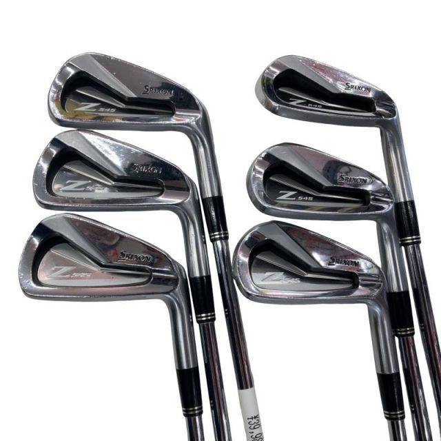 【中古】 ダンロップ SRIXON Z545 6S アイアンセット IR NS PRO 980GH D.S.T (フレックスS) メンズ 男性用 右利き 右用 Cランク ゴルフクラブ