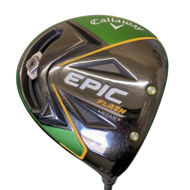 【中古】 キャロウェイ EPIC FLASH STAR 9.5° ドライバー DR Speeder EVOLUTION for CW(ドライバー) (フレックスS) メンズ 男性用 右利き 右用 Cランク ゴルフクラブ