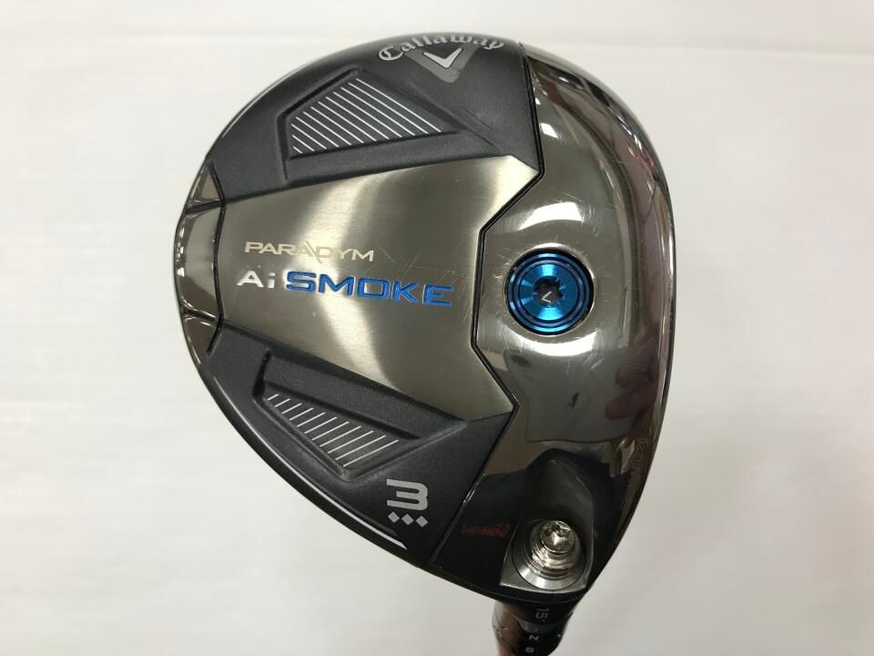 キャロウェイ　PARADYM Ai SMOKE ◆◆◆　15度　TENSEI 60 for Callaway(Ai SMOKE)　SRフレックス　フェアウェイウッド　中古【最短即日発送】