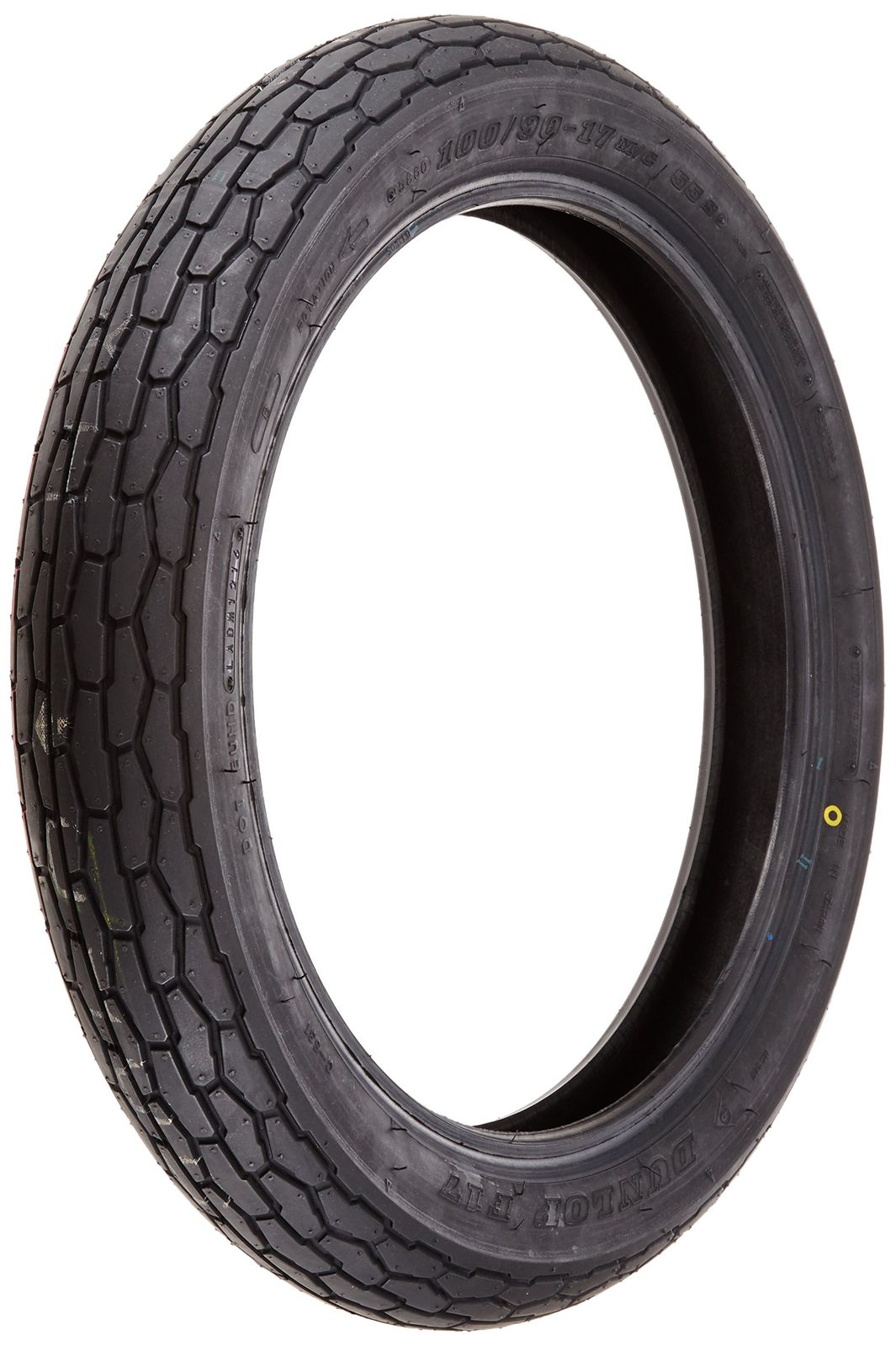 新品 DUNLOP(ダンロップ)バイクタイヤ F17 フロント 100/90-17 M/C 55S チューブレスタイプ(TL) 207553 二輪 オートバイ用