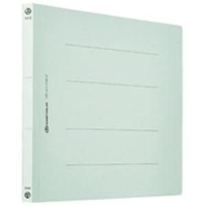 フラットファイル/紙バインダー 〔A4/2穴 360冊入り〕 ヨコ型 ブルー(青) D018J-36BL