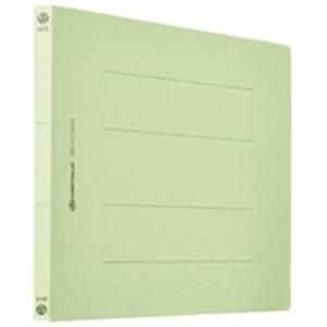 フラットファイル/紙バインダー 〔A4/2穴 360冊入り〕 ヨコ型 グリーン(緑) D018J-36GR