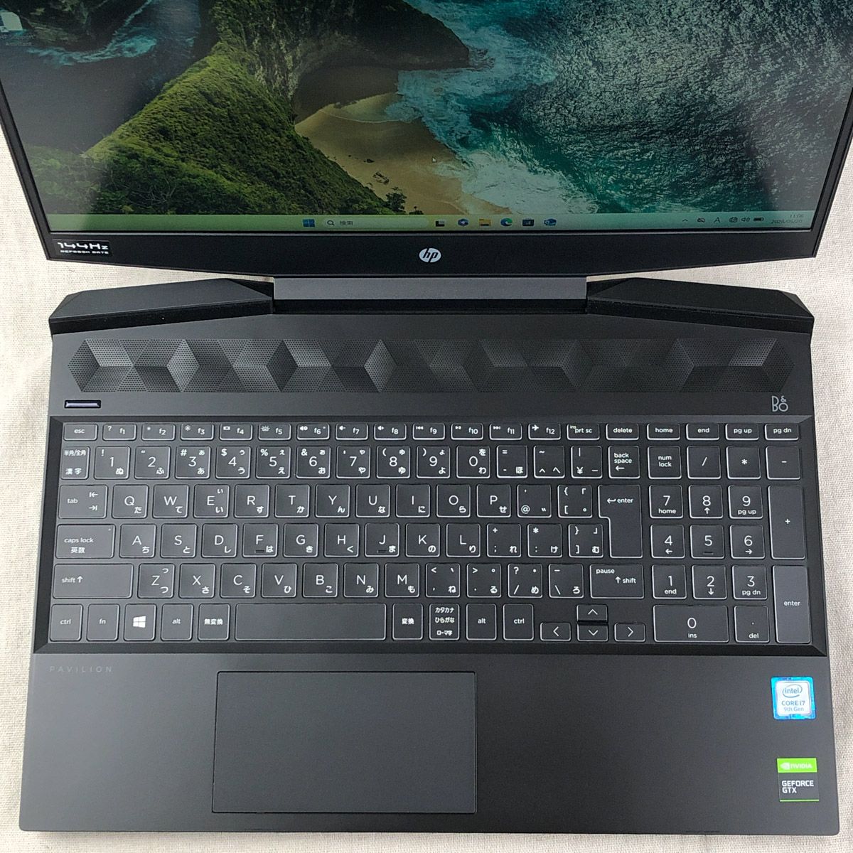 本体のみ】HP Pavilion ゲーミングノートPC i7 GTX1650 - メルカリ