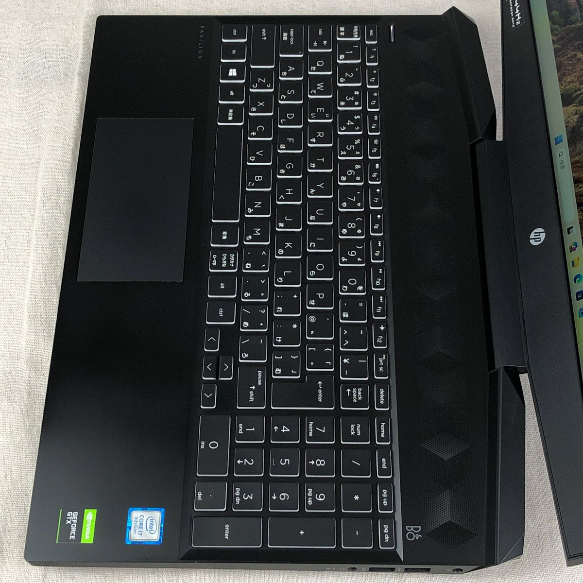 HP Pavilion ゲーミングノート i7 GTX1650 中古 - メルカリ