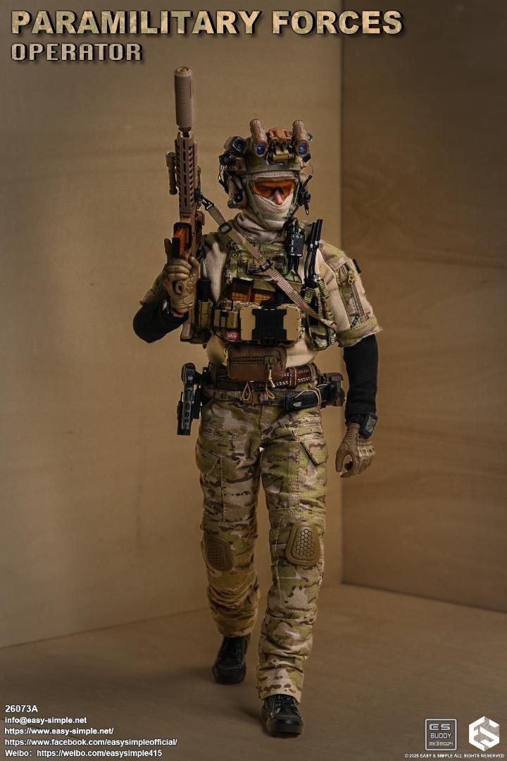 Easy&Simple 1/6 準軍事部隊 オペレーター Aバージョン 未開封新品