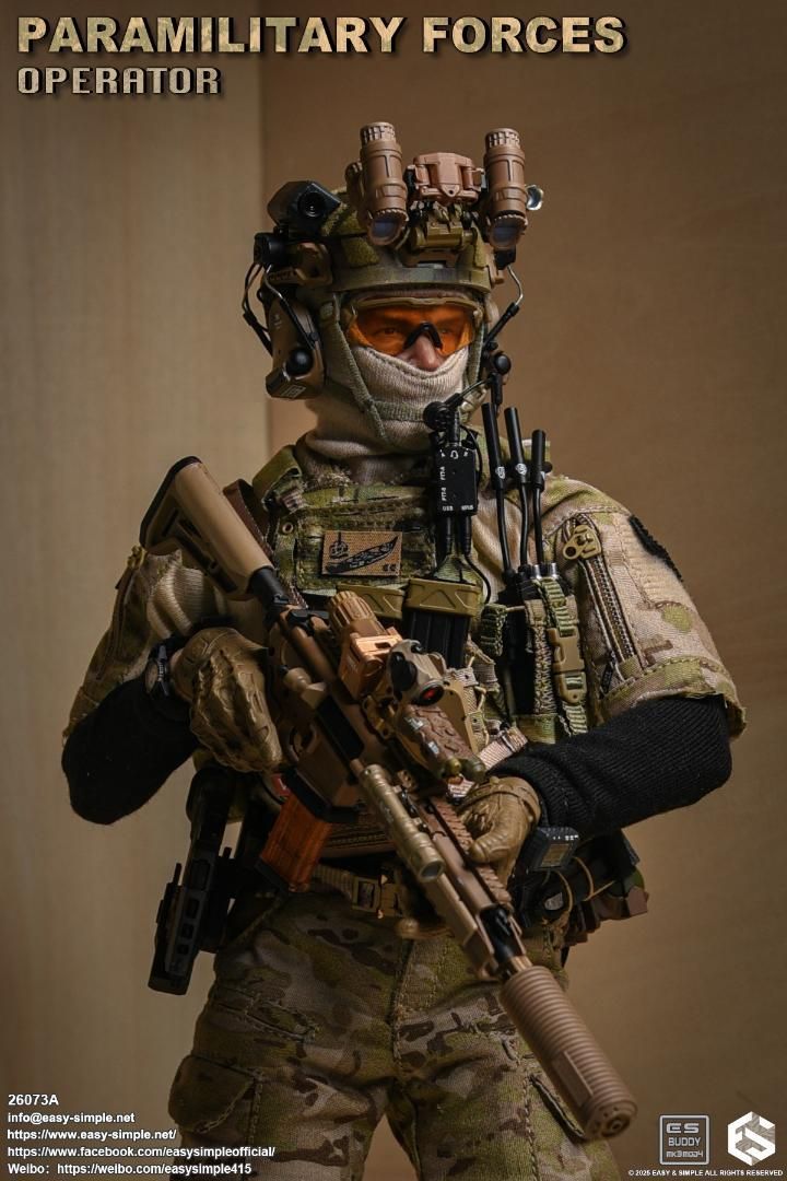 Easy&Simple 1/6 準軍事部隊 オペレーター Aバージョン 未開封新品 26073A Paramilirary Forces Operator