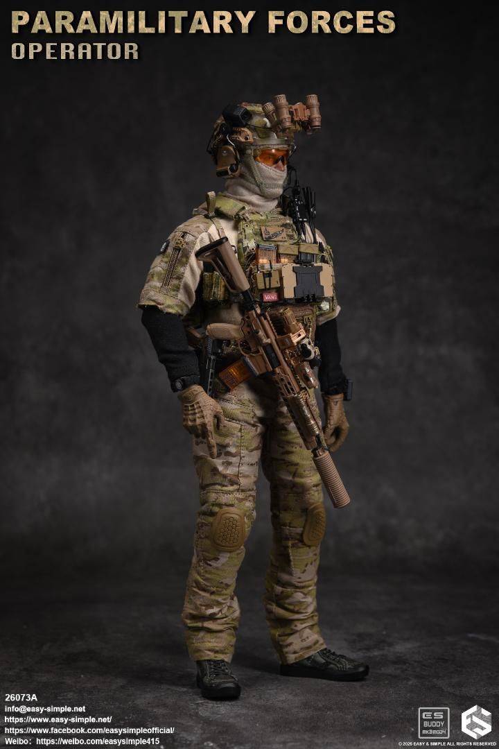 Easy&Simple 1/6 準軍事部隊 オペレーター Aバージョン 未開封新品
