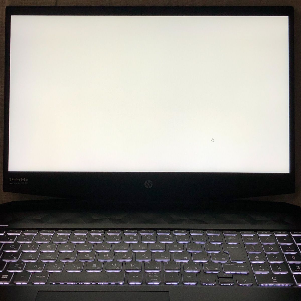 ジャンク HP Pavilion Gaming i7 GTX1650 16GB SSD 画面異常 - メルカリ