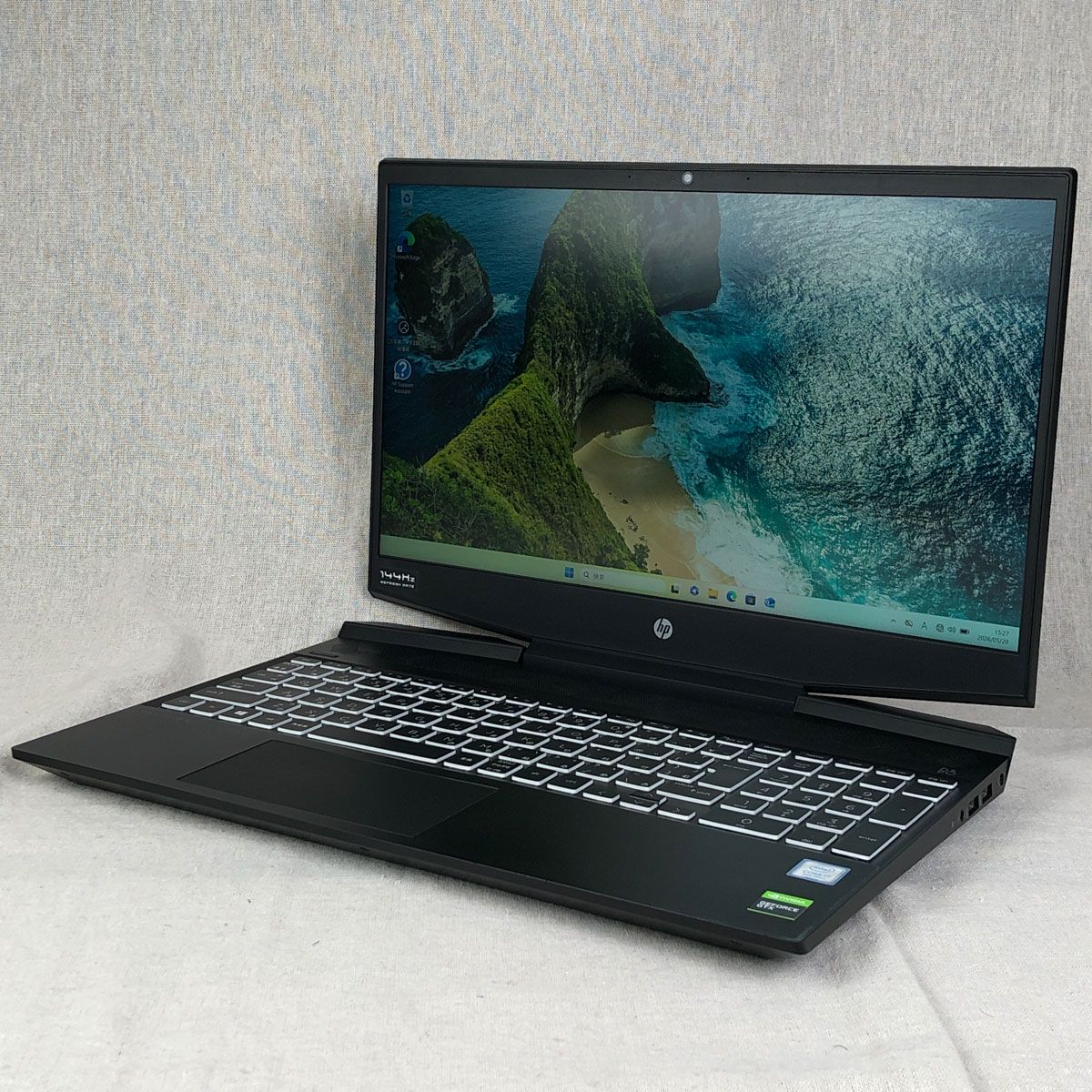 ジャンク HP Pavilion Gaming i7 GTX1650 16GB SSD 画面異常 - メルカリ