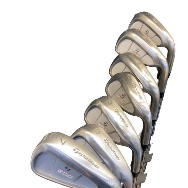 【中古】 テーラーメイド Taylor Made 200 6S アイアンセット IR TX-90 (フレックスR) メンズ 男性用 右利き 右用 Cランク ゴルフクラブ