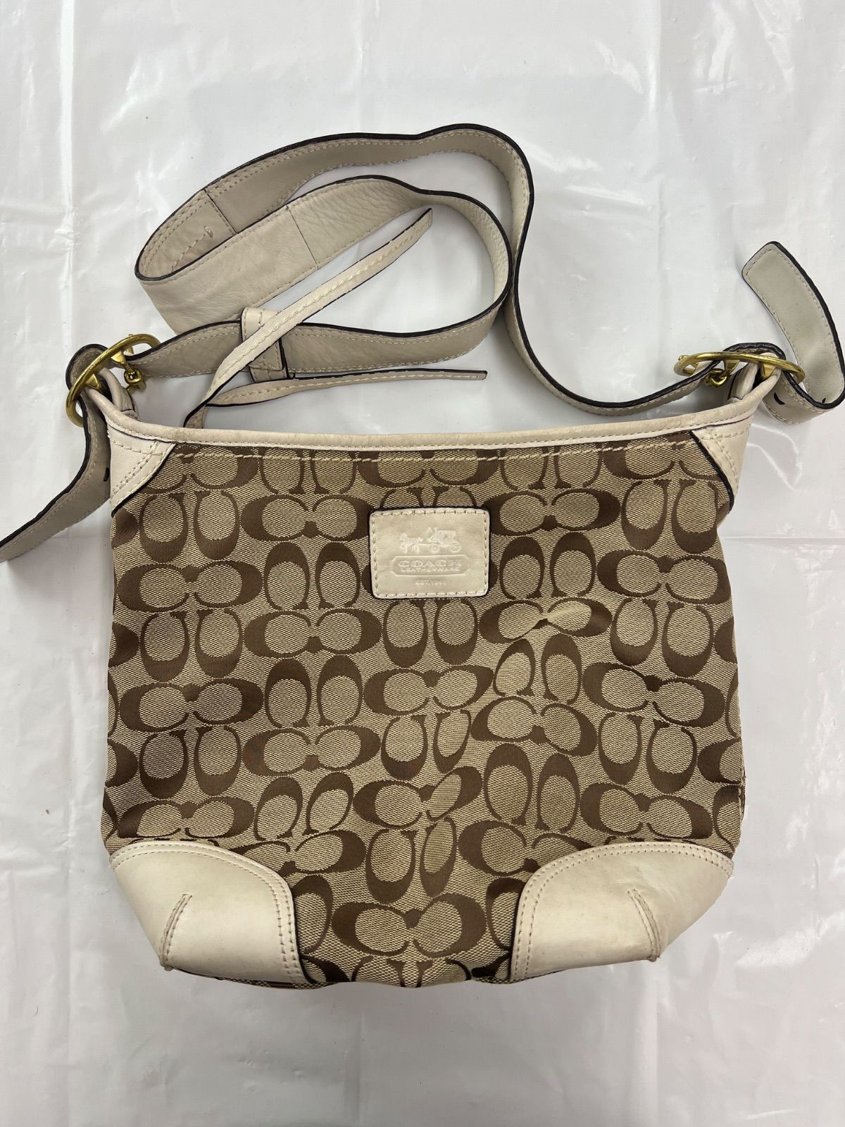 COACH コーチ F12390シグネチャー ショルダーバッグ - メルカリ
