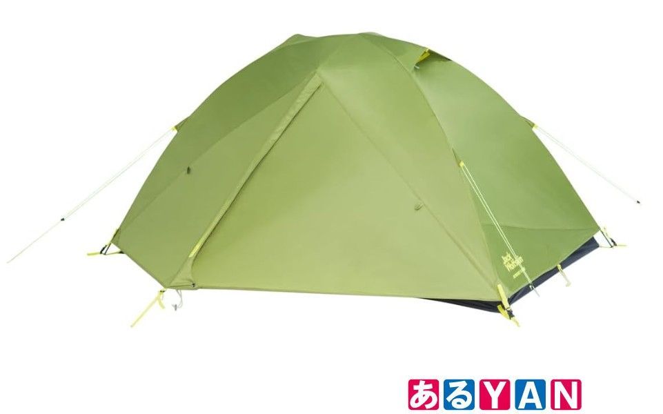 (新品 未使用)ジャックウルフスキン（JackWolfskin） ドーム キャンプ SKYROCKET II DOME 3008061-4181 （グリーン/ＦＦ） 4064993641165