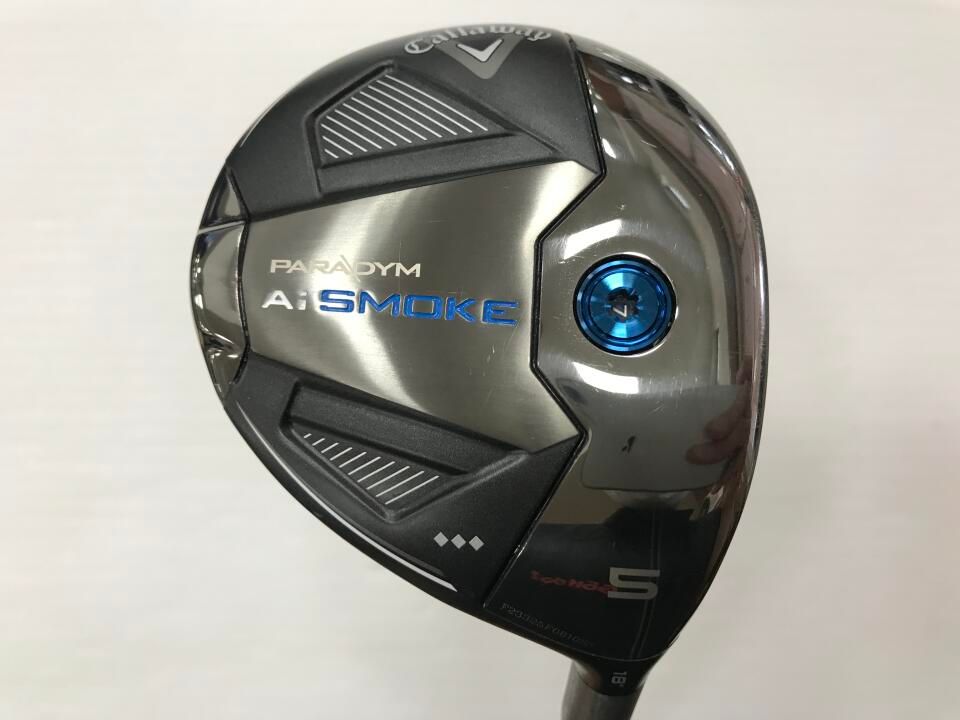 キャロウェイ　PARADYM Ai SMOKE ◆◆◆　18度　TENSEI 60 for Callaway(Ai SMOKE)　Sフレックス　フェアウェイウッド　中古【最短即日発送】