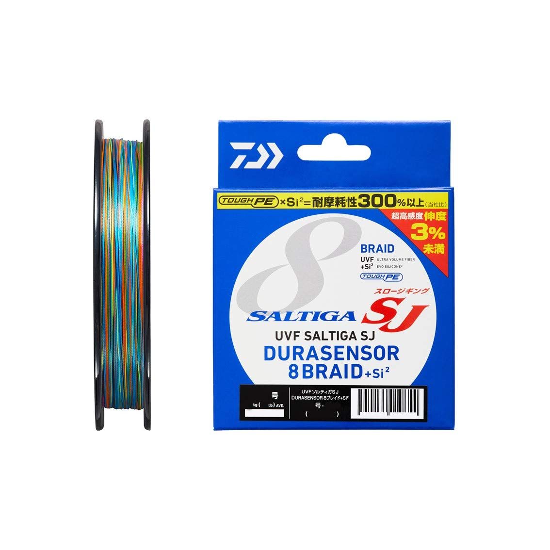 新品 ダイワ(DAIWA) PEライン UVFソルティガSJデュラセンサー×8+Si2 2.5号 600m 5カラー(カラーマーキング付)