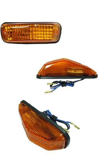 新品 シージーシー(C.G.C) シビック型 ウィンカーランプセット 23W球付 アンバー CGC-21051