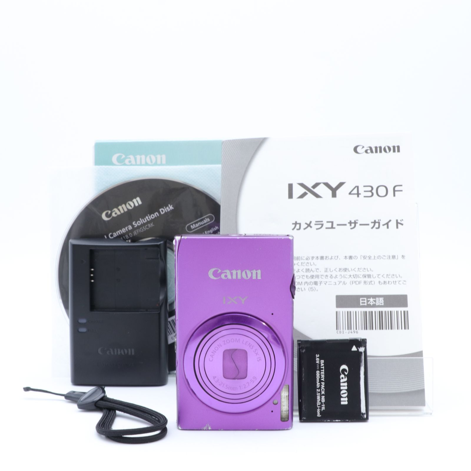 【送料無料】【並品】IXY 430F パープル