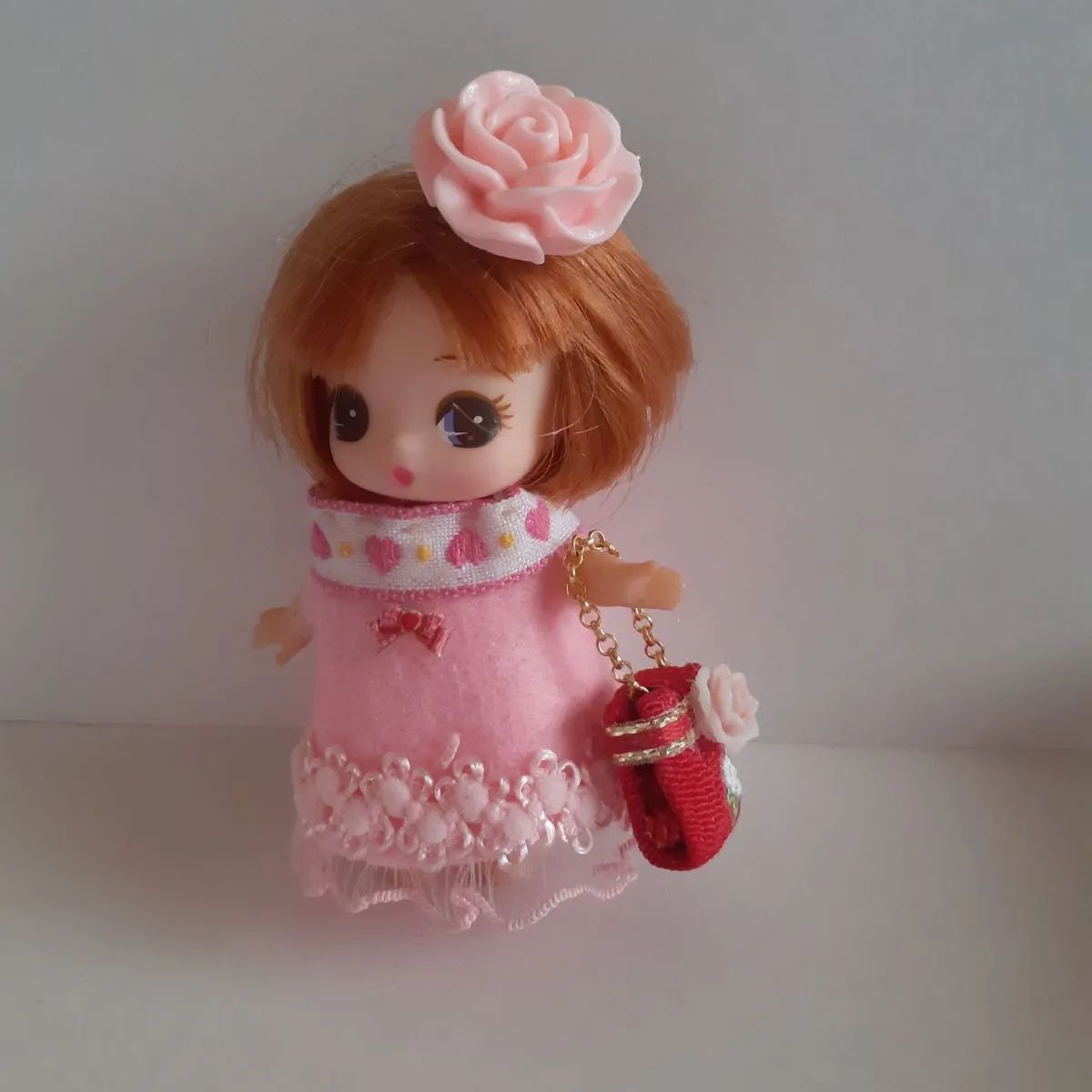 6)ぷちリカちゃん服 二着 バック1個数 髪飾りり 2個 - メルカリ