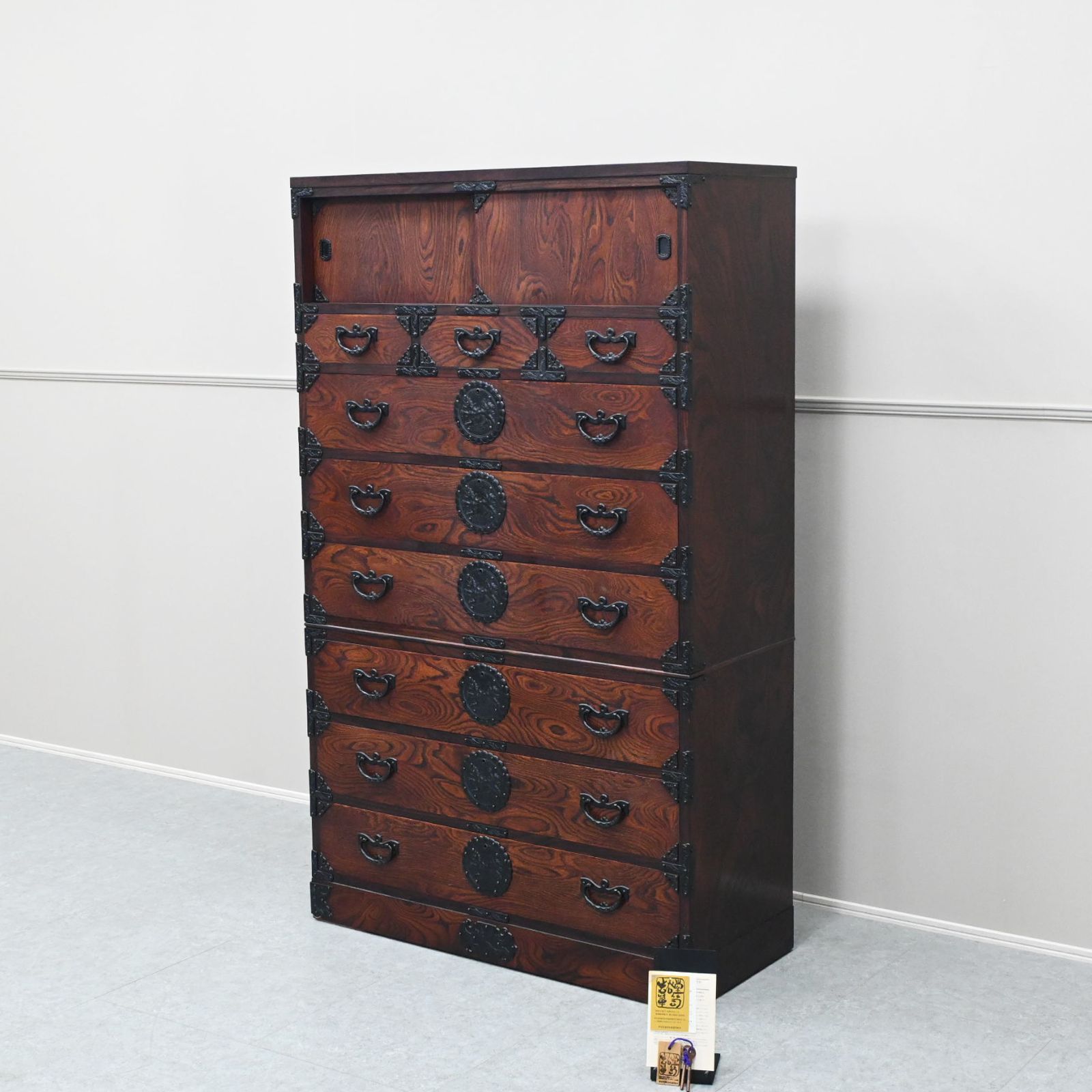 ☆展示美品☆岩谷堂箪笥 時代箪笥 みちのく8号 整理箪笥 整理タンス チェスト 7段引出し 83万