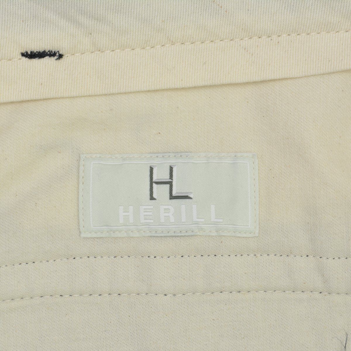 HERILL】25AW 25-030-HL-8000-30 Blackchambray Workpants ブラック 