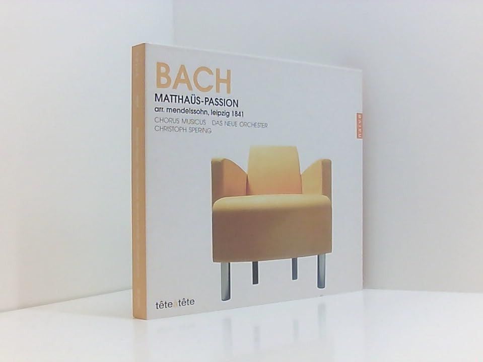 【CD】Bach: St Matthew Passion
