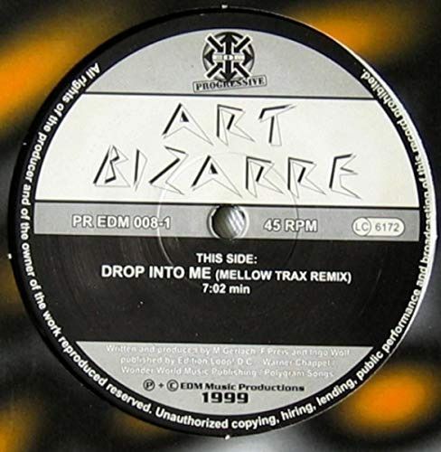 【CD】Drop into me (Mellow Trax Remix/Orig.) / Vinyl Maxi Single [Vinyl 12'']