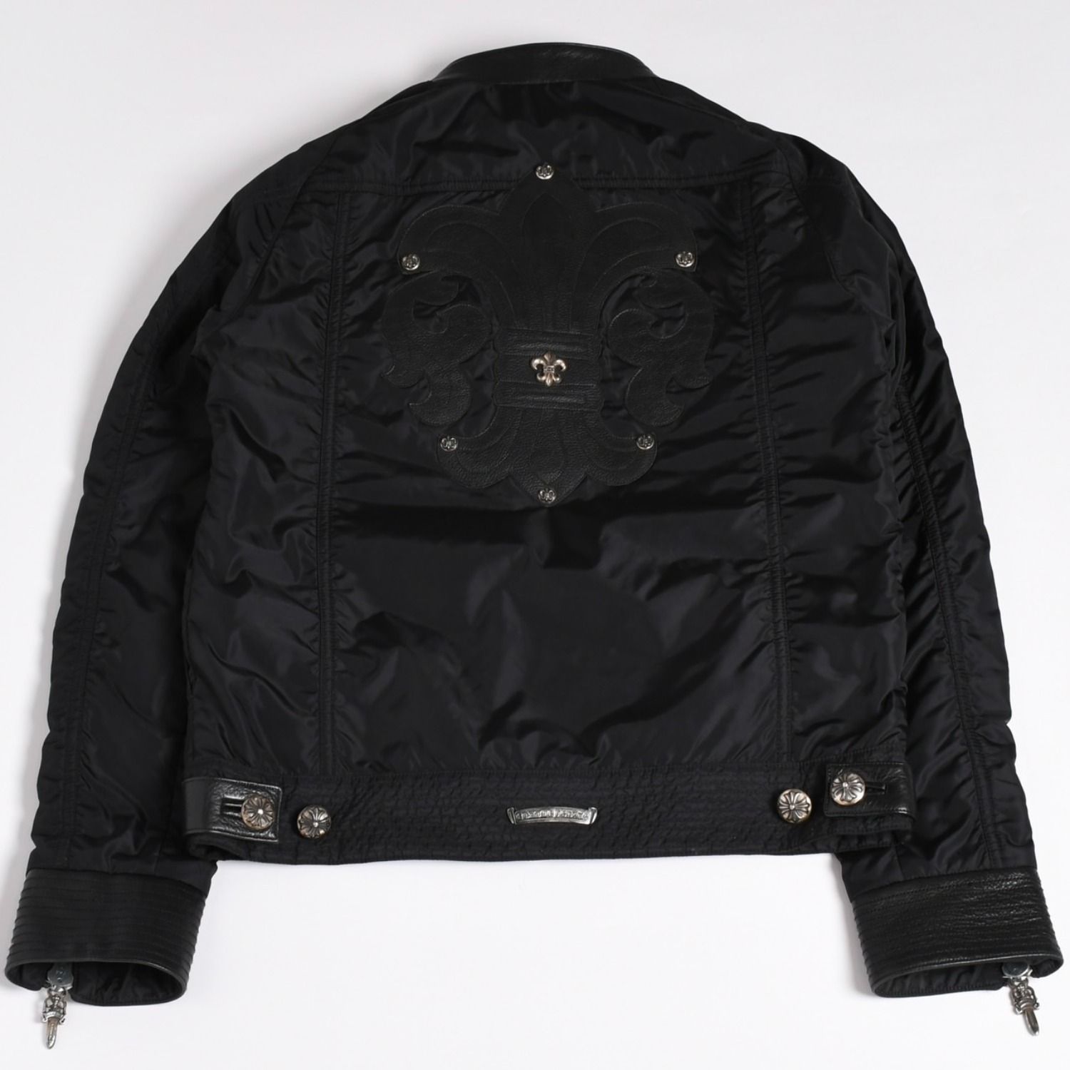 極美品 CHROME HEARTS クロムハーツ DEGENERATE BSフレア パッチ付き 