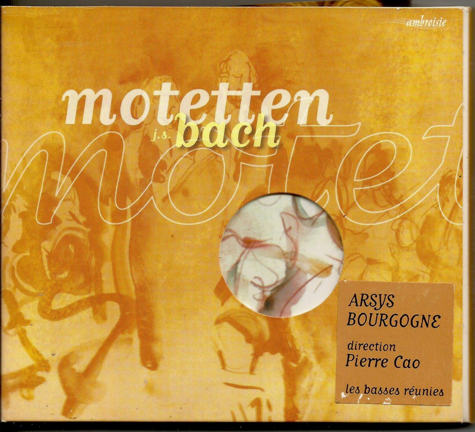 【CD】Bach: Motets