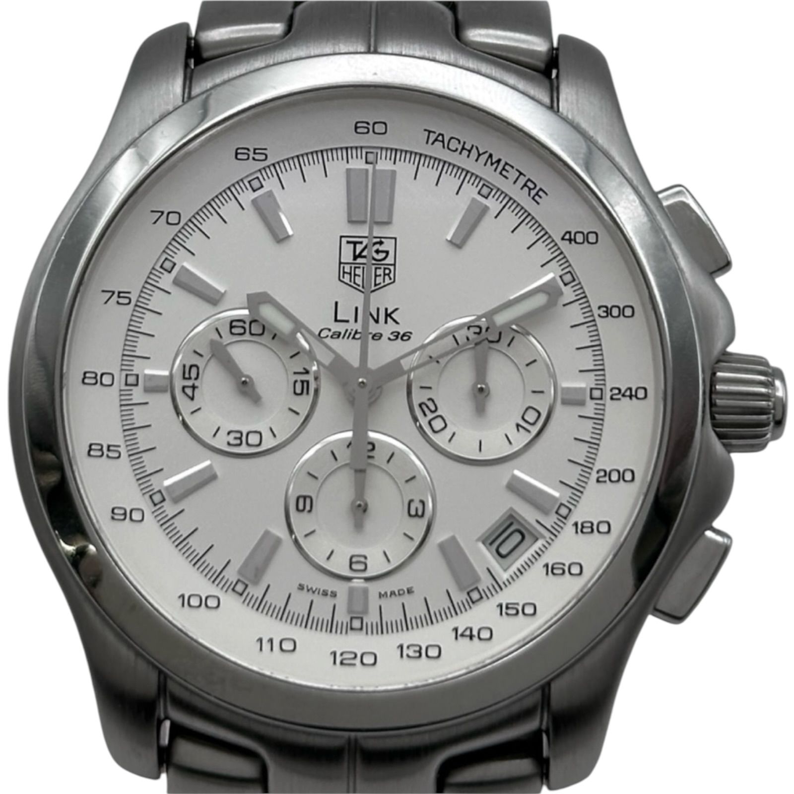 タグ・ホイヤー TAG HEUER リンク クロノグラフ キャリバー36 CT511B.BA0564 シルバー ステンレススチール 自動巻き メンズ 腕時計