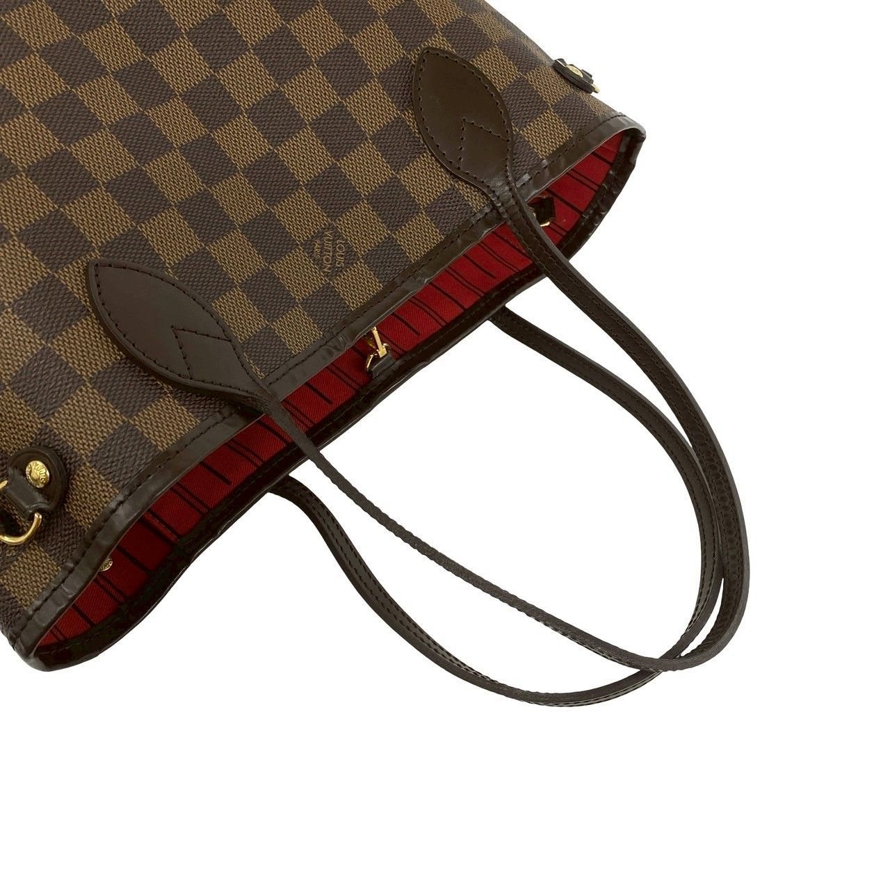 極 美品 保存袋付 LOUIS VUITTON ルイヴィトン ネヴァーフル PM ダミエ