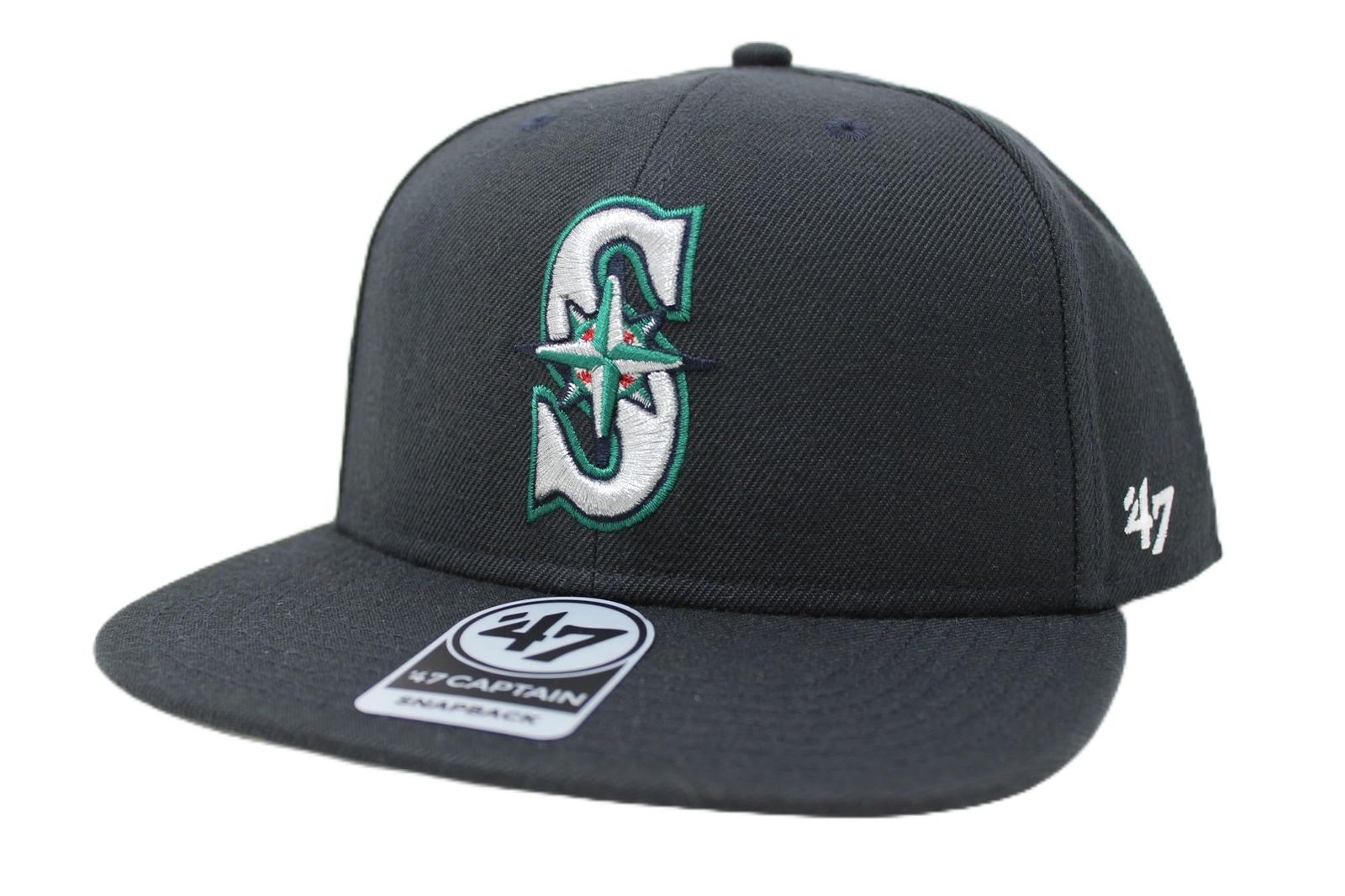 新品 47 Brand (フォーティーセブンブランド) キャップ SURE SHOT 47 CAPTAIN MLB アメリカンリーグ (マリナーズ)