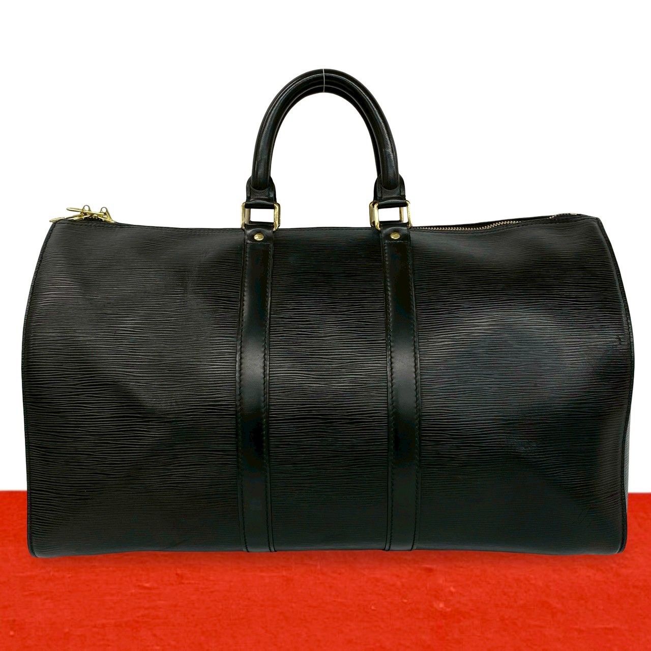 LOUIS VUITTON キーポル45 ボストンバッグ ヴィンテージ 極 美品 LOUIS VUITTON ルイヴィトン ヴィンテージ キーポル 45 エピ