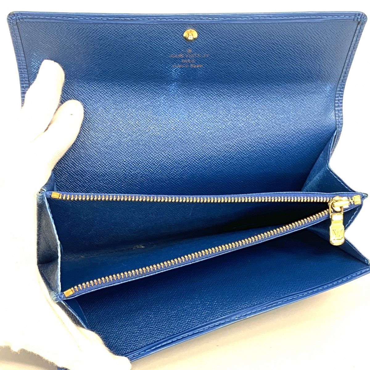 6ec3140-k】ルイヴィトン 長財布 エピ ポシェットポルトモネクレディ