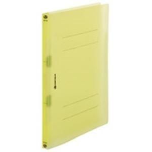 ジョインテックス フラットファイル/PP製バインダー 〔A4/2穴 120冊入り〕 タテ型 クリア表紙タイプ D024J-12CYL黄