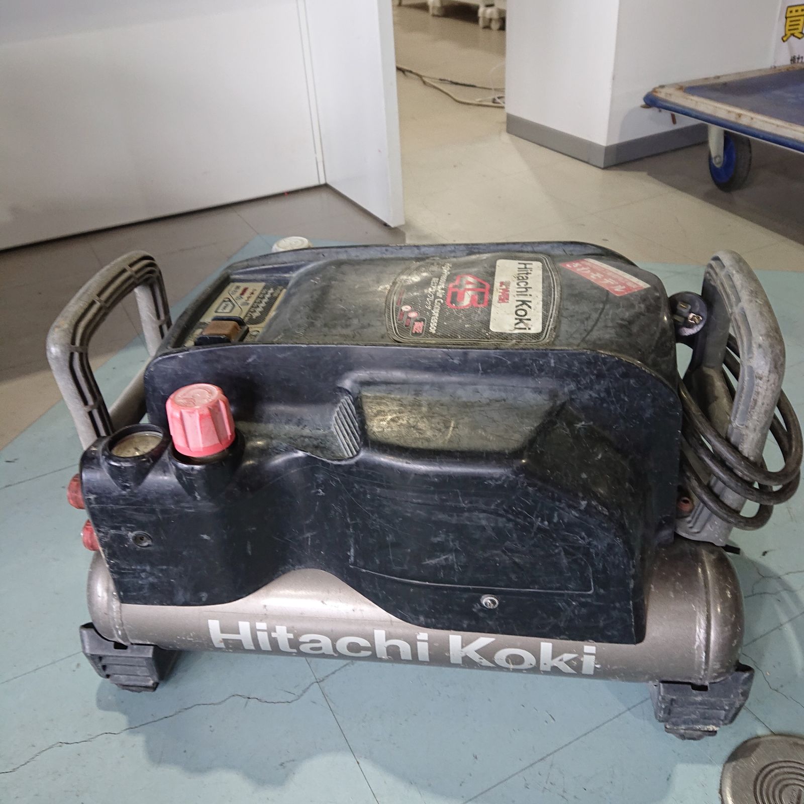 HITACHI 日立工機 EC1445H 高圧エアコンプレッサー さわモデル - メルカリ