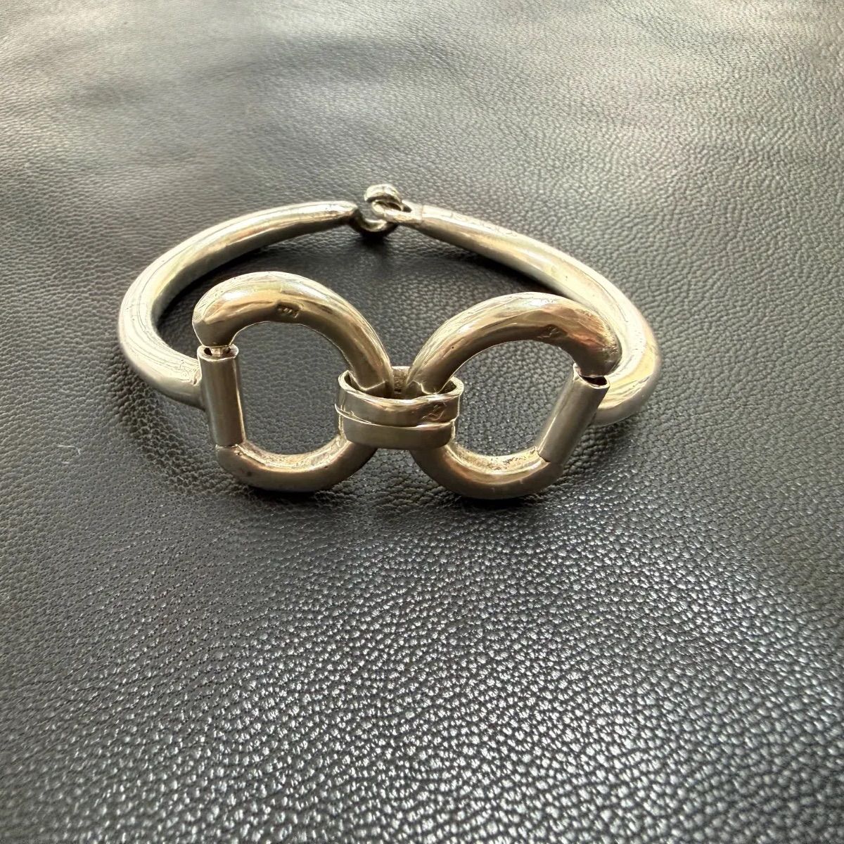Egyptian Vintage Horsebit 800 Silver Bracelet │エジプト│ヴィンテージブレスレット│シルバーブレスレット