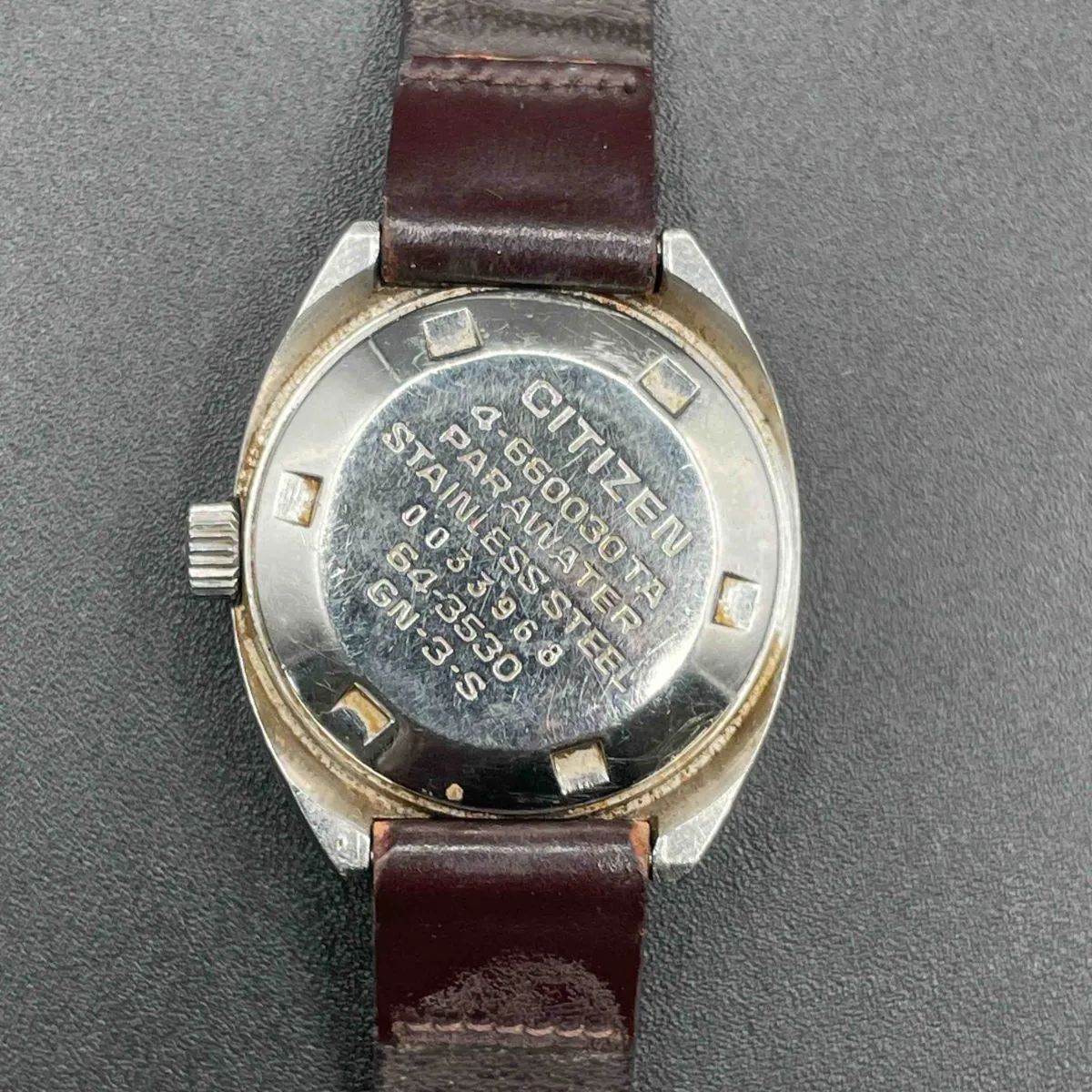 稼働品】シチズン コスモスターV2 21石 自動巻き 4-660030TA - メルカリ