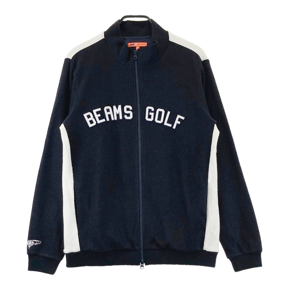 サイズ：L BEAMS GOLF ビームスゴルフ 2024年 裏地付 ニット ジップ